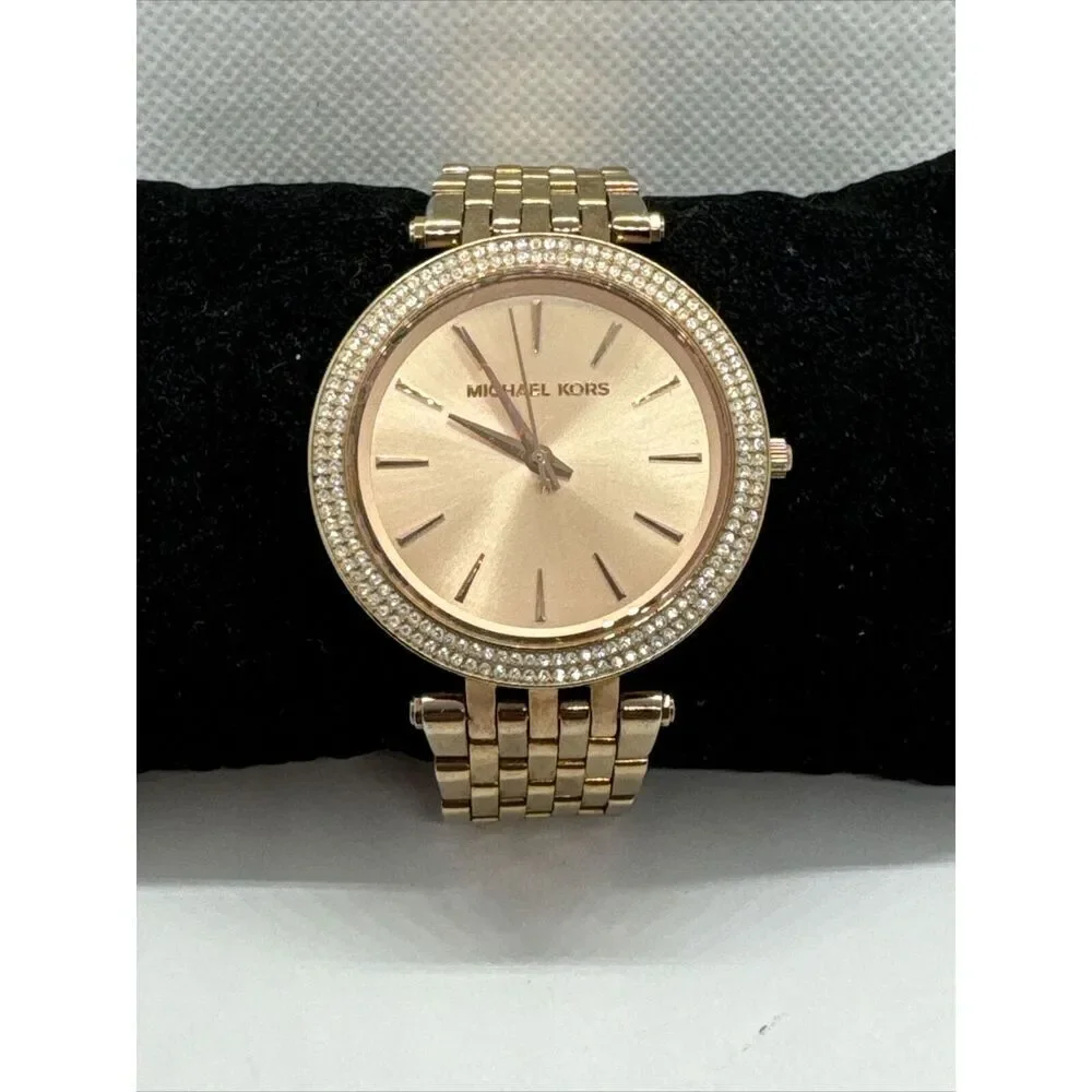 Michael Kors Darci MK3192 Women Rose Gold Analog Dial Quartz Wrist Watch JNA423